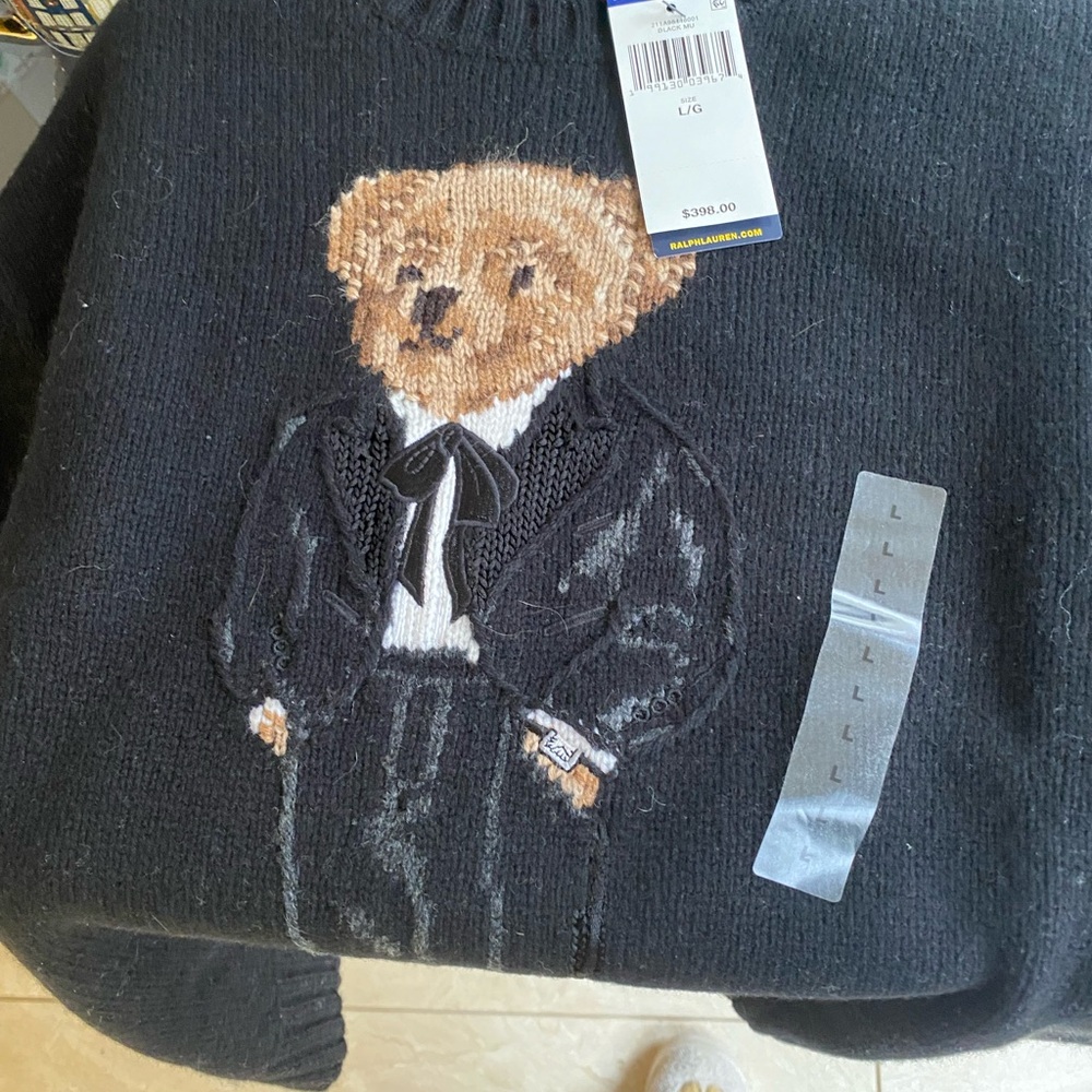 LAST ONE 100% authentic NWT Bear CASHMERE WOOL